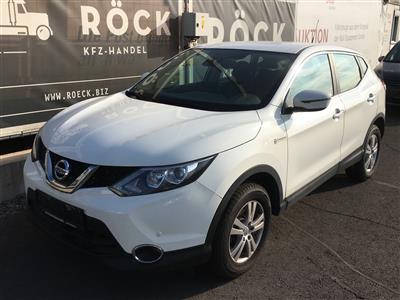 PKW Nissan Qashqai 1,6 dCi Acenta/4 x 4, weiß - Fahrzeuge ÖBB