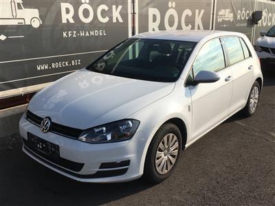 PKW VW Golf VII Trendline 1,6 TDI, weiß - Fahrzeuge ÖBB