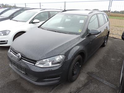 KKW VW Golf VII Variant Trendline 1,6 TDI grau - Fahrzeuge ÖBB