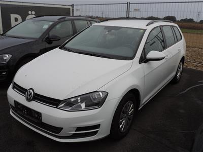 KKW VW Golf VII Variant Trendline 1,6 TDI weiß - Fahrzeuge ÖBB