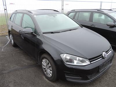 KKW VW Golf VII Trendline 1.6TDI Variant schwarz - Fahrzeuge ÖBB