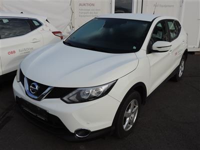 KKW Nissan Qashqai, 1,6 dCi/ 4 x 4, weiß - Cars and vehicles