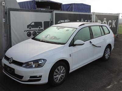 KKW VW Golf VII, Variant, 1,6 TDI, weiß - Fahrzeuge ÖBB