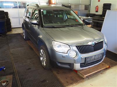 KKW Skoda Yeti 4 x 4 Twenty Elegance 2,0 TDI CR DPF DSG Type 5L - KFZ Auktion