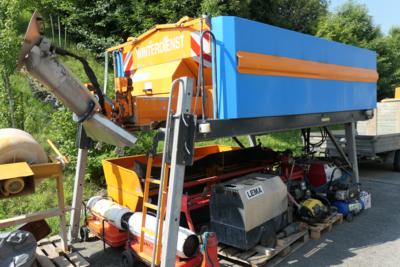 LKW Aufsatzstreuer Springer mit Stellbock - Fahrzeug &Technik Steiermark