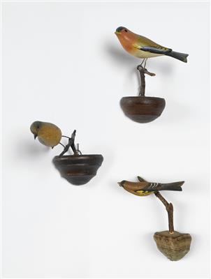 3 Vogelfiguren - Sonderauktion