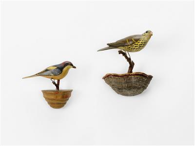 2 Vogelfiguren - Arte e oggetti d'arte, gioielli