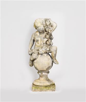 Jahreszeitenfigur in barockem Stil "Frühling" - Grazer Kunst und Antiquitäten Auktion