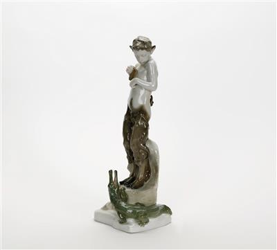 Faun mit Krokodil - Grazer Kunst und Antiquitäten Auktion