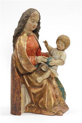 Madonna mit Kind im Stile der Renaissance gearbeitet - Art and Antiques