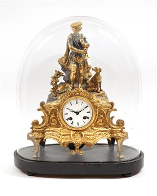 Gründerzeit Kaminuhr um 1880/90 - Art, Antiques and Jewellery