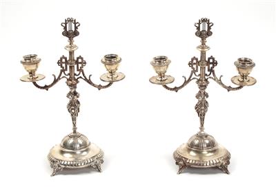 Paar Kerzenständer - Arte, oggetti d'arte e gioielli