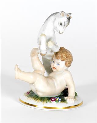 "Putto mit Böcklein" - Nábytek, klenoty, sklo a porcelán