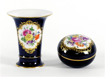 Deckeldose/Vase - Möbel, Schmuck, Glas und Porzellan