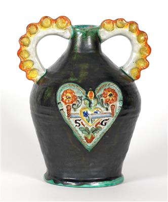 Henkelvase - Möbel, Schmuck, Glas und Porzellan