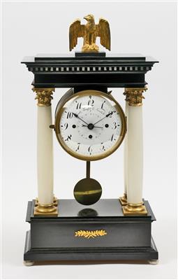 Biedermeier Kommodenuhr um 1830 - Arte, antiquariato e gioielli