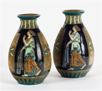 Paar Vasen - Antiques, art and jewellery