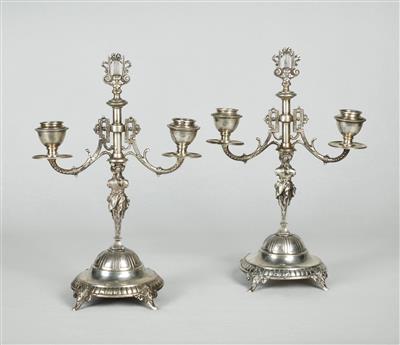 Paar Kerzenständer - Umění, starožitnosti a šperky