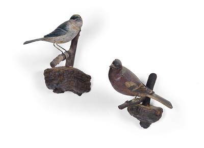 2 Vogelfiguren - Kunst, Antiquitäten und Juwelen