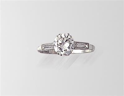 Brillant/Diamantdamenring - Arte, antiquariato e gioielli