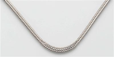 Brillantcollier zus. ca. 0,70 ct - Um?ní, starožitnosti, šperky