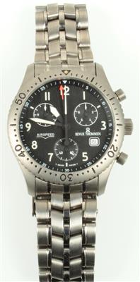 Revue Thommen Airspeed Chronograph - Antiques, art and jewellery