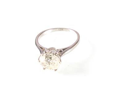 Brillantsolitär ca.1,70 ct - Antiques, art and jewellery