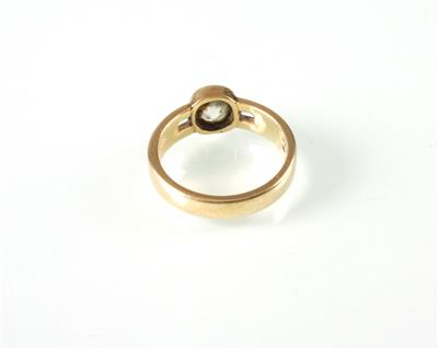 Diamantsolitärring - Antiques, art and jewellery