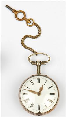 Silberne Herrentaschenuhr - Arte, antiquariato e gioielli