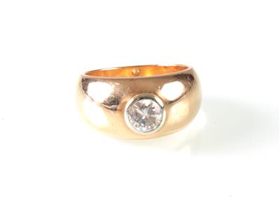 Brillant Solitär (Damen) ring - Antiques, art and jewellery