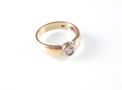 Brillant Solitär (Damen) ring - Antiques, art and jewellery