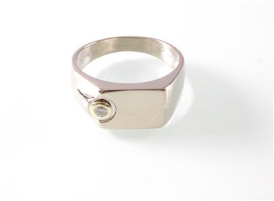 Brillant(Herren) ring - Kunst, Antiquitäten und Schmuck