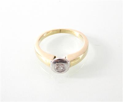 Brillant-Solitär (Damen) ring - Arte, antiquariato e gioielli