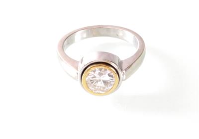 Brillantsolitär (Damen) ring - Kunst, Antiquitäten und Schmuck