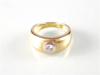 Brillantsolitär (Damen) ring - Art, antiques and jewellery