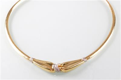 Brillantcollier - Kunst, Antiquitäten und Schmuck