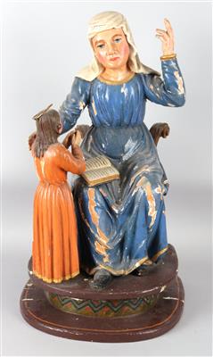 Heilige Anna, Maria das Lesen lehrend - Umění, starožitnosti a šperky