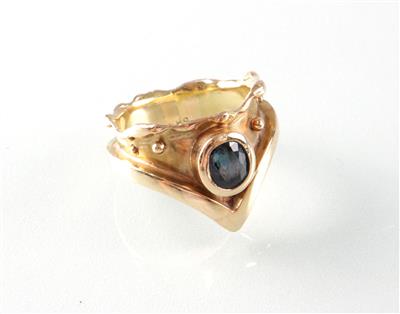 Saphir (Damen) ring - Arte, antiquariato e gioielli