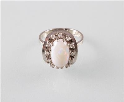 Diamant Opal (Damen) ring - Umění, starožitnosti a šperky