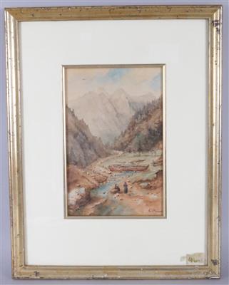 Aquarellist um 1900 - Umění, starožitnosti a šperky