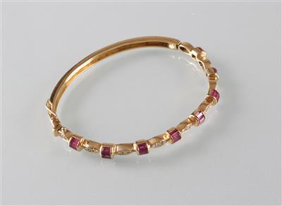 Brillant Rubin Armreifen - Arte, antiquariato e gioielli