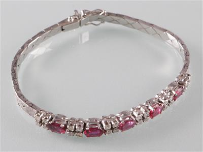 Brillant Rubinarmband - Kunst, Antiquitäten und Schmuck