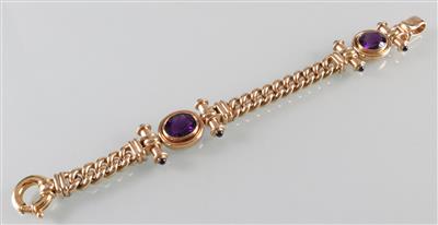 Amethyst Saphir Armband - Kunst, Antiquitäten und Schmuck