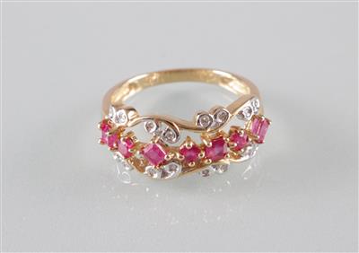 Rubin Diamantring - Arte, antiquariato e gioielli