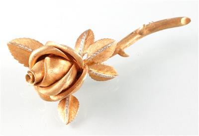 Brosche "Rose" - Arte, antiquariato e gioielli