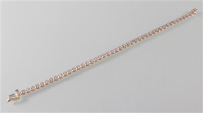 Diamantarmband - Art, antiques and jewellery