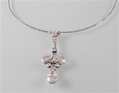 Diamantcollier - Kunst, Antiquitäten und Schmuck