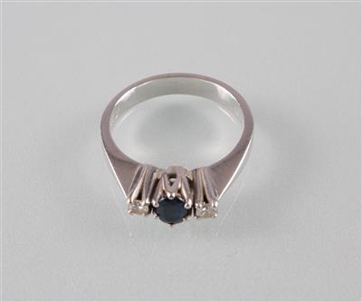 Saphir Brillant (Damen) ring - Umění, starožitnosti a šperky