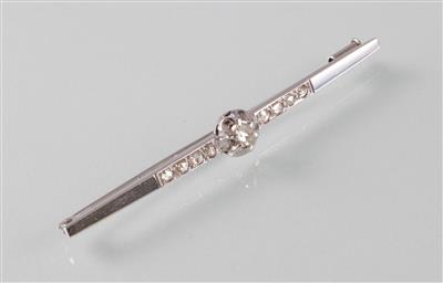 Diamantstabbrosche - Art, antiques and jewellery