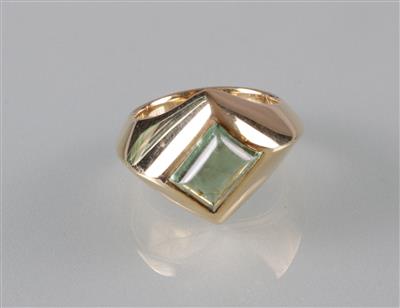 Turmalin (Damen) ring - Art, antiques and jewellery